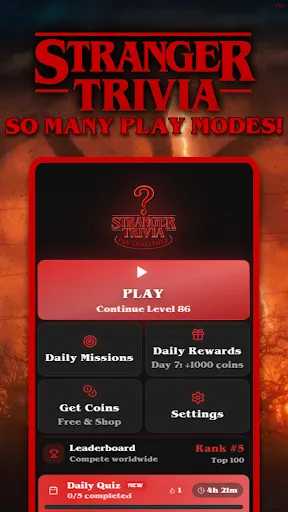 Stranger Trivia: Fan Challenge | Игры | XWorld