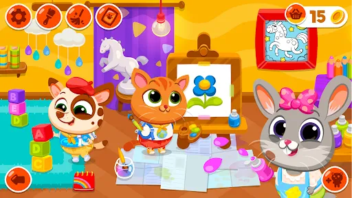 Bubbu School – Mis animalitos | juego | XWorld