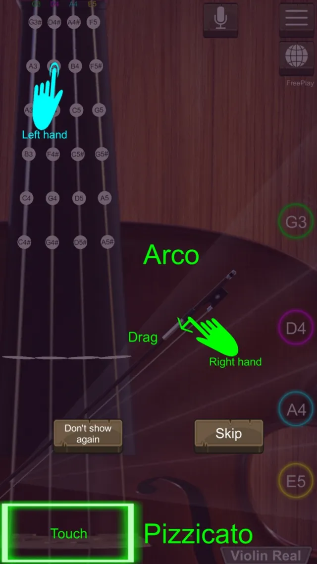 Violin Real | 游戏 | XWorld