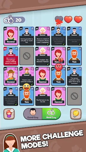 Logic Master: Card Detective | Permainan | XWorld