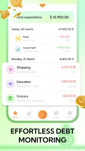 Money Tracker - Budget Keeper | 游戏 | XWorld