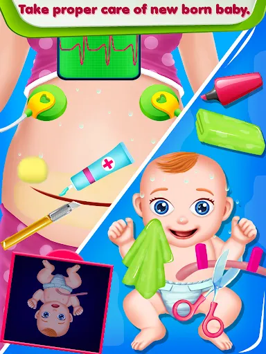 Bữa tiệc tắm em bé công chúa | Games | XWorld
