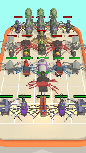 Merge Spider Train | เกม | XWorld