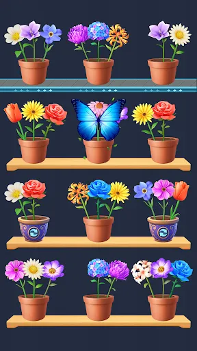Flower Match Sort | Permainan | XWorld