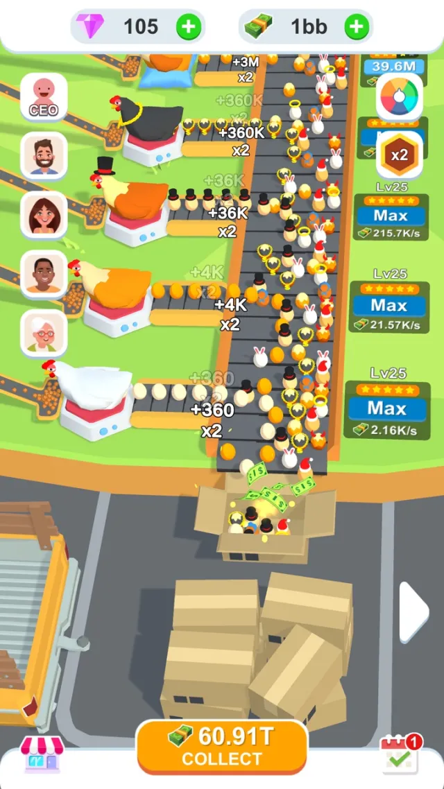 Idle Egg Factory 3D | 游戏 | XWorld