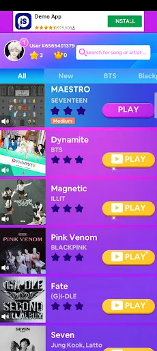 Piano Dance Music | Games | XWorld