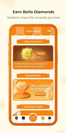 Bello - Lifestyle Rewards App | Permainan | XWorld