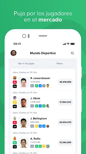 Mister Fantasy: Manager Fútbol | juego | XWorld