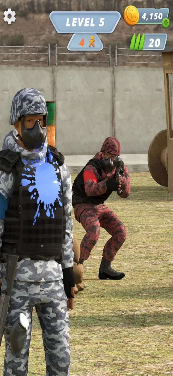 Paintball Attack 3D: Color War | Jogos | XWorld