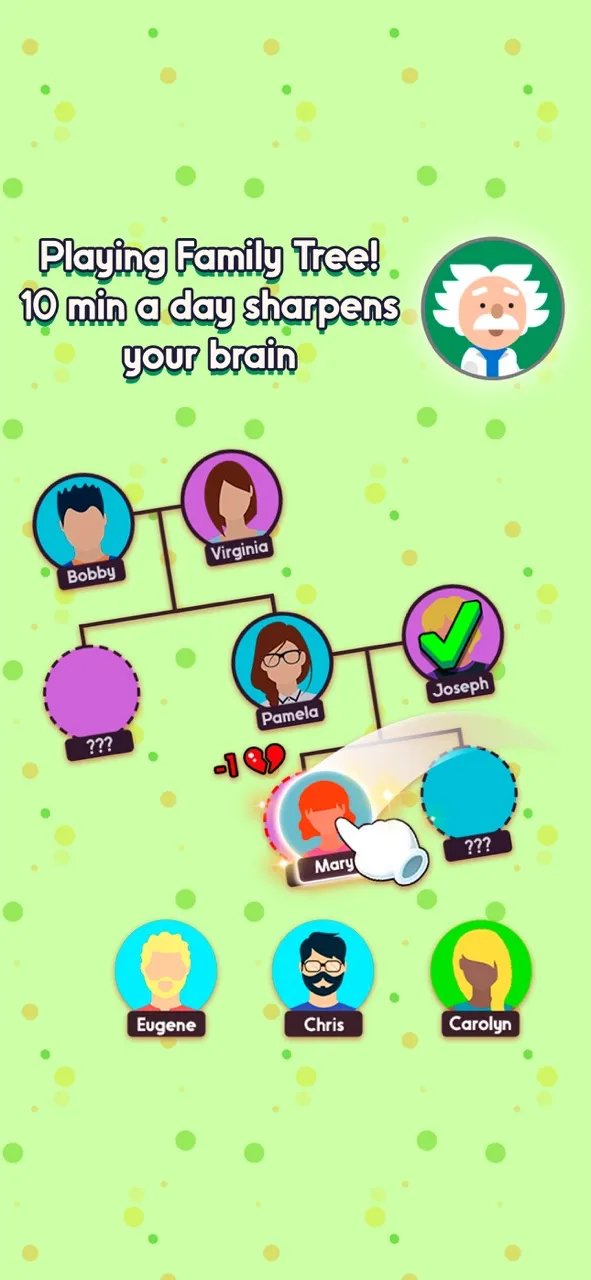 Family Tree! - Logic Puzzles | Games | XWorld