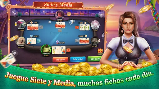 Conquian - Siete Y Media Burro | juego | XWorld