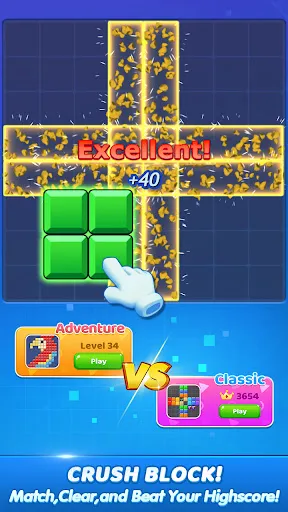 Crush Block:Block Puzzle Match | Permainan | XWorld