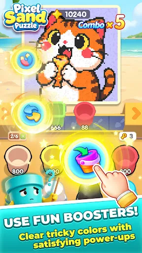 Pixel Sand Puzzle | Jogos | XWorld