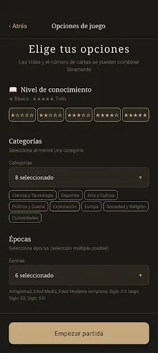Quiztoria: Historia & Quiz | juego | XWorld