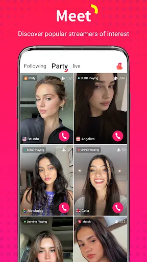 WeJoy-Live video chat&party | Games | XWorld WeJoy-Live video chat&party | Games | XWorld