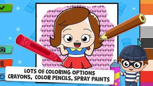 Baby Coloring game - Baby Town | Games | XWorld