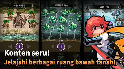 Rush Knights : Idle RPG | Permainan | XWorld