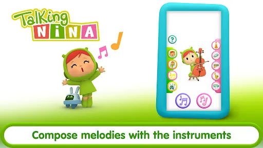 Talking Pocoyo: My friend Nina | Games | XWorld