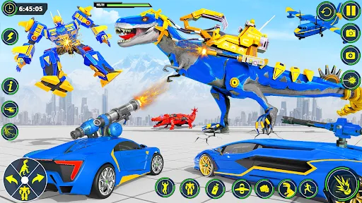 Dino Transform Robot Car Game | เกม | XWorld