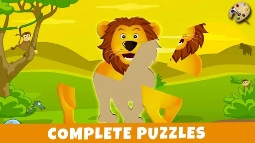 Savanna - Puzzles and Coloring | Games | XWorld