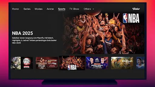 Vidio TV: Sport, Movie, Series | Permainan | XWorld