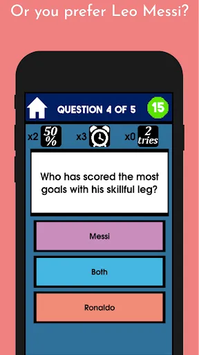 Messi VS Ronaldo - Quiz Game | Jogos | XWorld