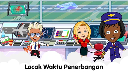 Bandara Tizi Town Game Pesawat | Permainan | XWorld