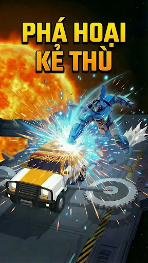 Mecha Run Car Dash | Games | XWorld