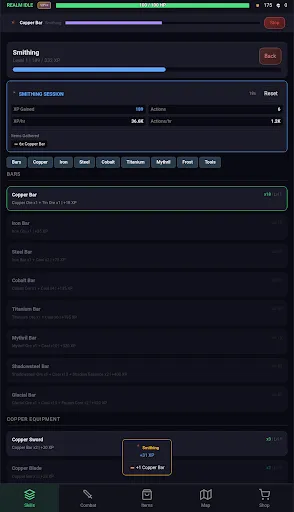 Realm Idle | Permainan | XWorld Realm Idle | Permainan | XWorld