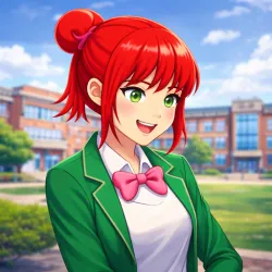 XWorld | Anime Girl Sakura High School