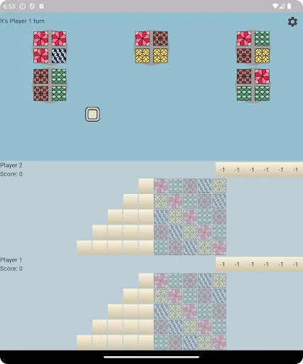 Azul Tiles Board Game | Jogos | XWorld