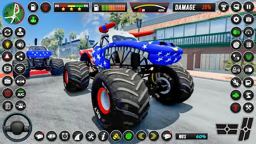 Monster Truck Stunts Racing 3D | Games | XWorld