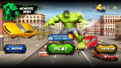 Monster Superhero: Green Fight | 游戏 | XWorld