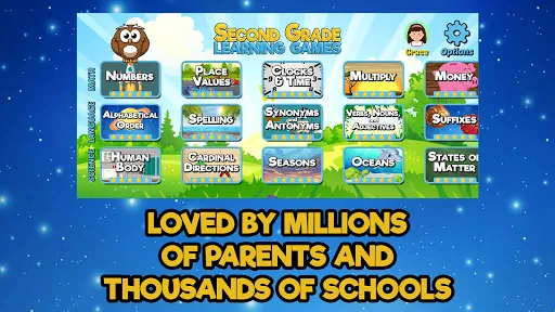 Second Grade Learning Games | Permainan | XWorld