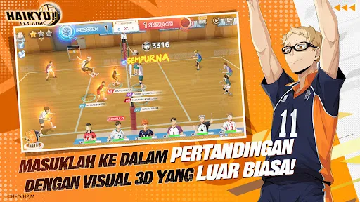 HAIKYU!! FLY HIGH | Permainan | XWorld