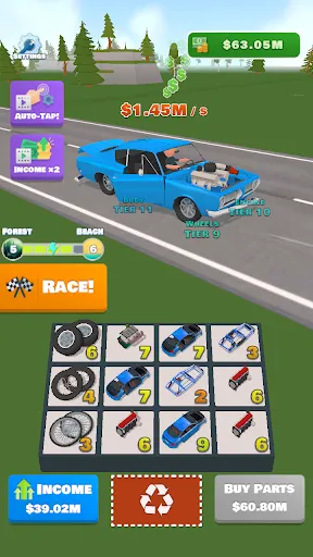 Idle Racer — Chạm & Đua | 游戏 | XWorld