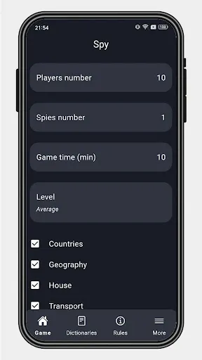 Spy - a game for a company | Games | XWorld