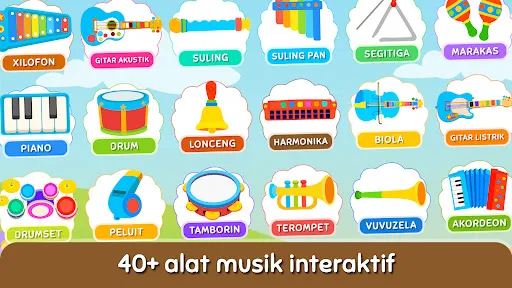 Alat Musik untuk Anak | Permainan | XWorld