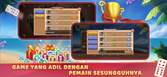 Domino QiuQiu 99: Gaple Online | Permainan | XWorld