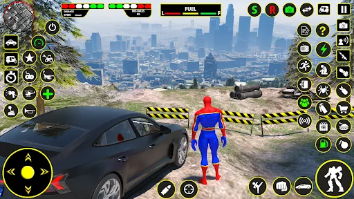 Spider Robot Hero Car Games | Permainan | XWorld