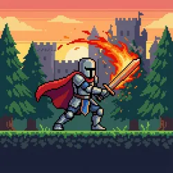 XWorld | 1001 Swords: Pixel Idle RPG