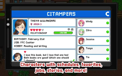 Citampi Stories: RPG Love Life | Games | XWorld