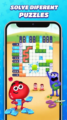 Nonogram Crossing Logic Puzzle | Games | XWorld