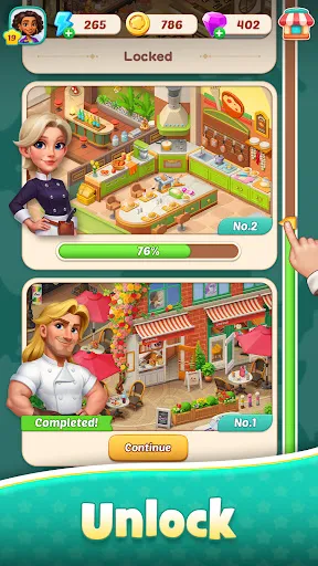 Foodstars: Merge & Masak | Permainan | XWorld