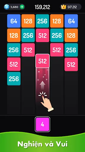 Trò chơi ghép số 2048 | Games | XWorld