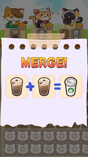 Merge Meow Cafe : Coffee cat | Games | XWorld