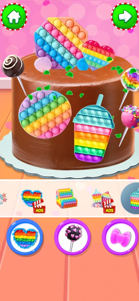 Chocolate Pop it Desserts | เกม | XWorld