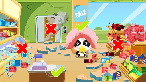 Baby Panda Earthquake Safety 1 | Games | XWorld