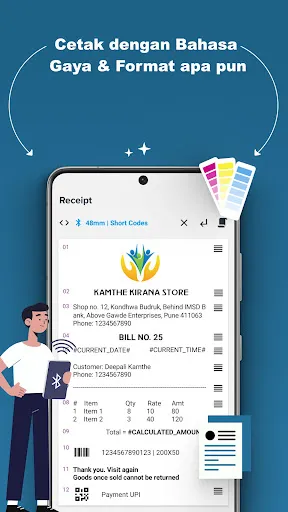 Printer Thermal Bluetooth Mini | Permainan | XWorld