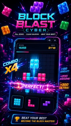 Block Blast Cyber | Permainan | XWorld Block Blast Cyber | Permainan | XWorld